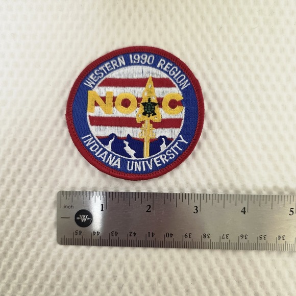 Other - Western Region 1990 Indiana University NOAC Patch Boy Scouts of America BSA